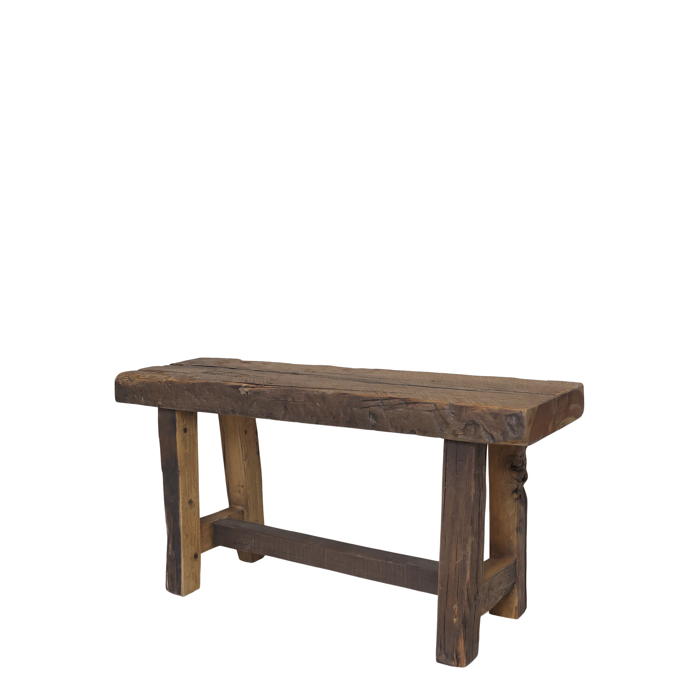 Banc en bois recyclé