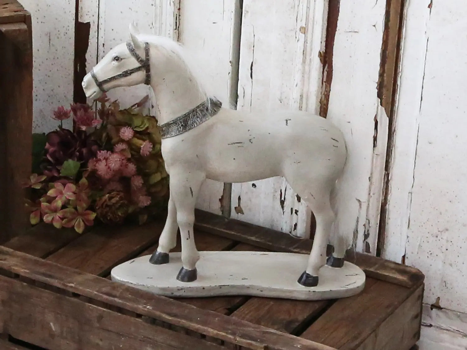 Gilles - Figurine de cheval français Chic Antique