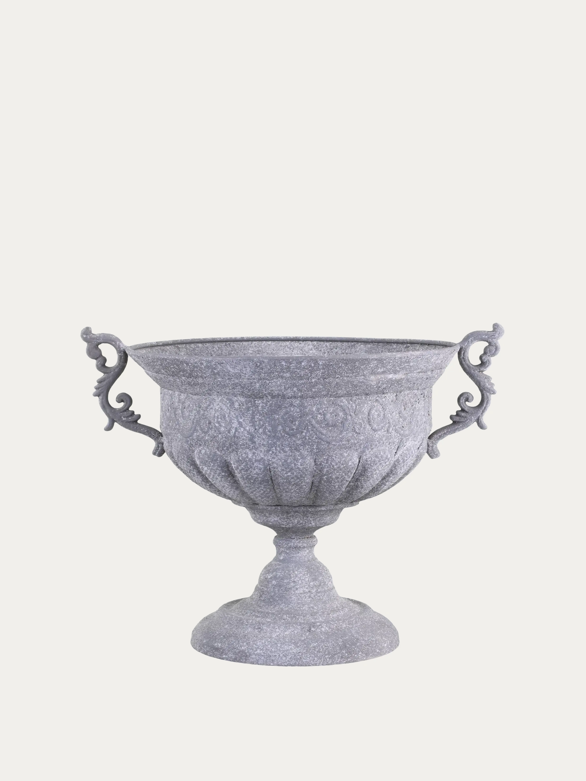 Vase Médicis en fer H44cm