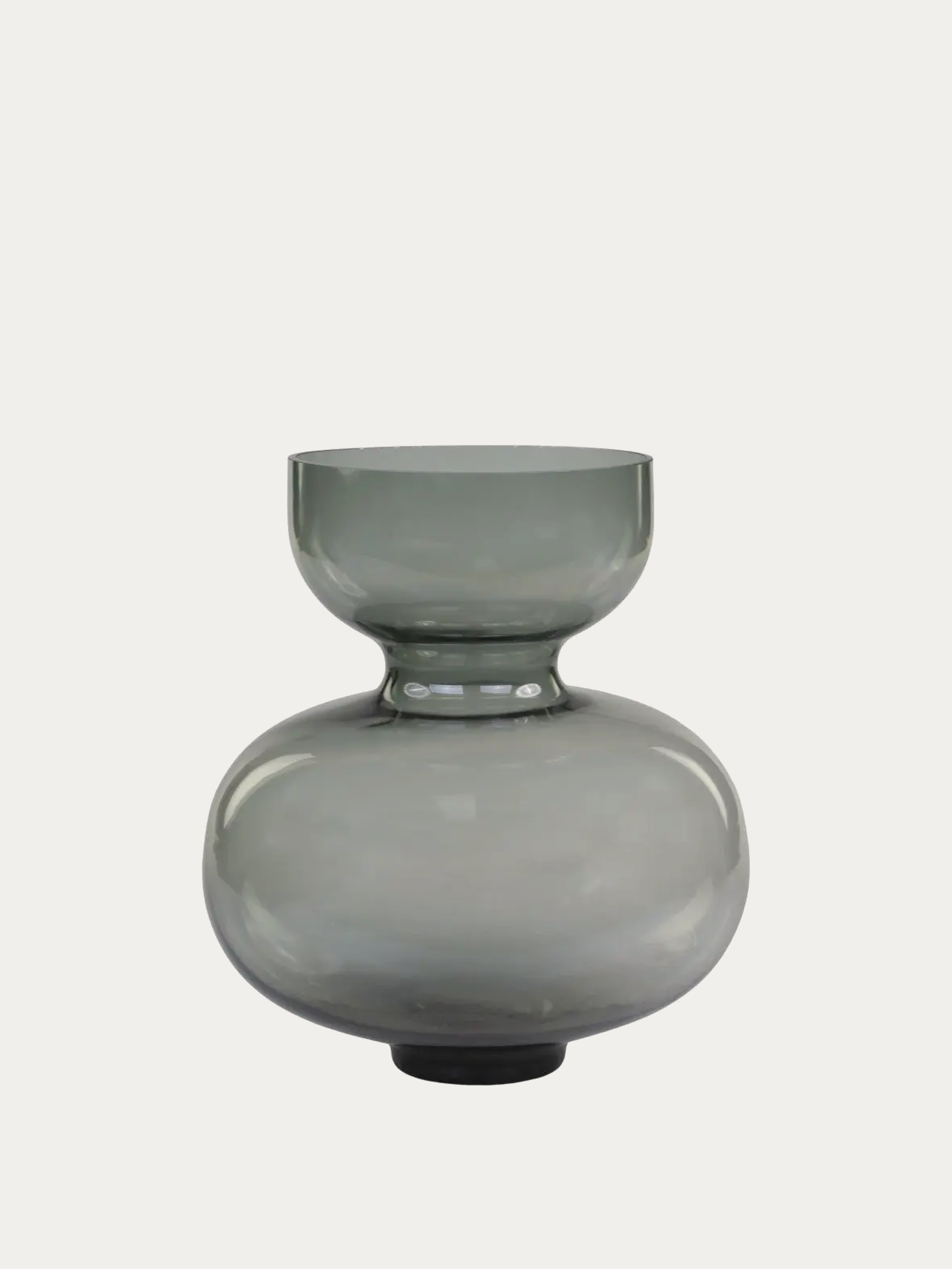 Vase en verre H24cm