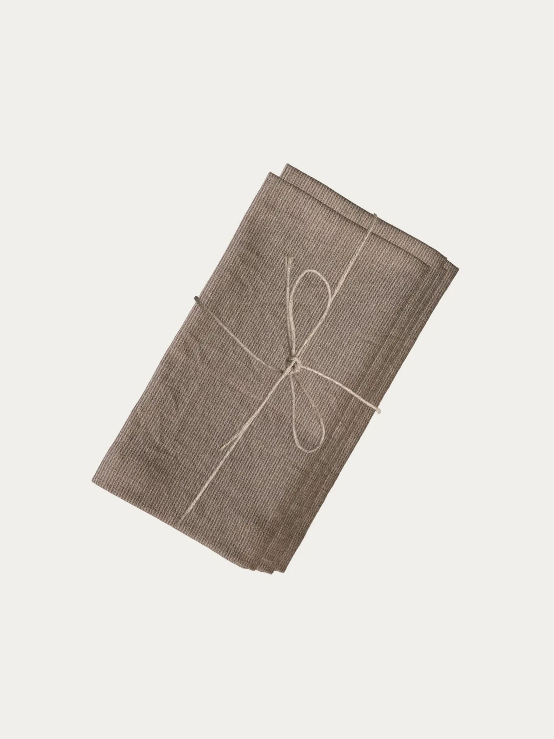 Serviette en tissu bord déchiré lot de 4 (5 couleurs)