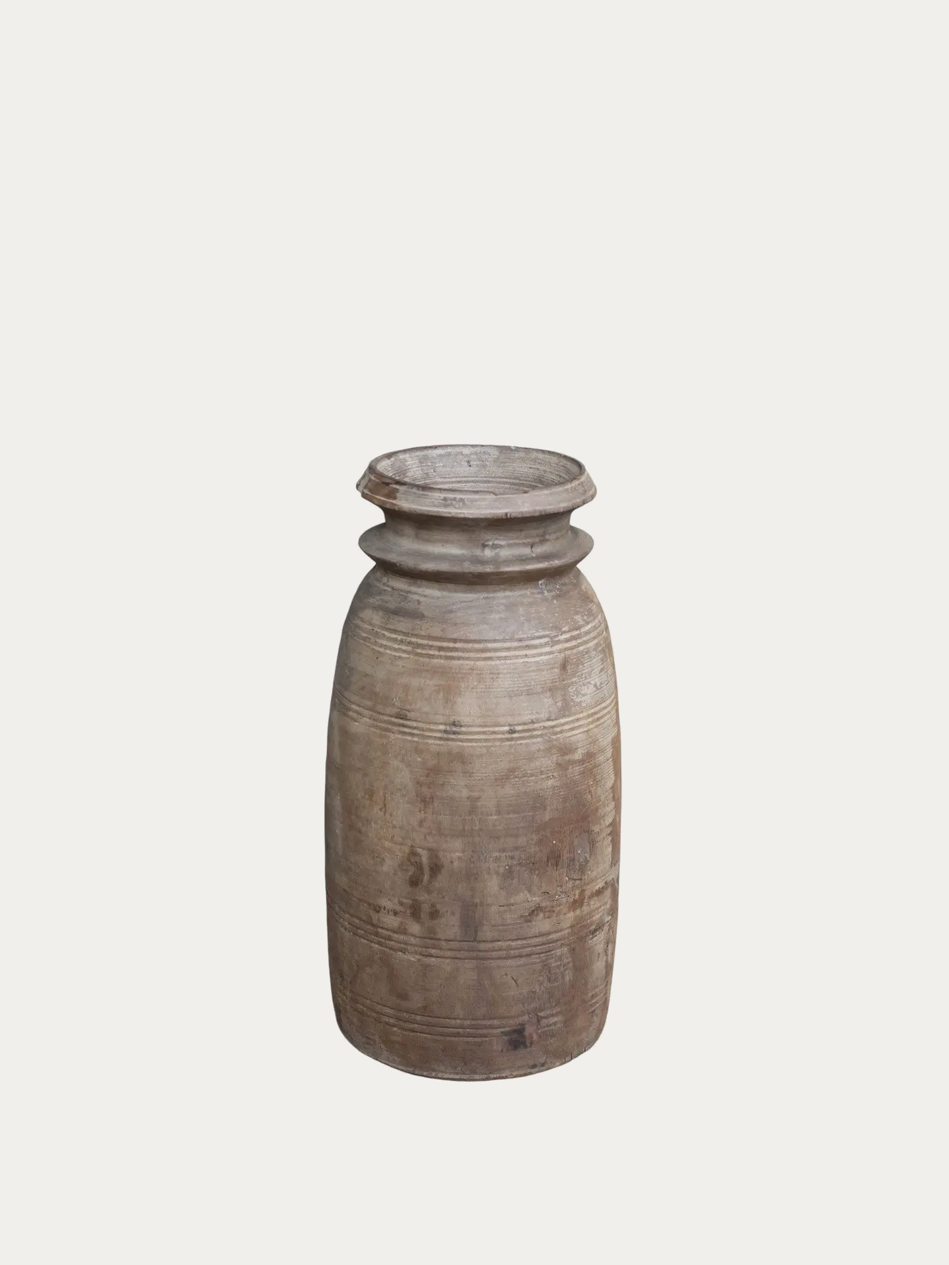 Vase en bois H42cm